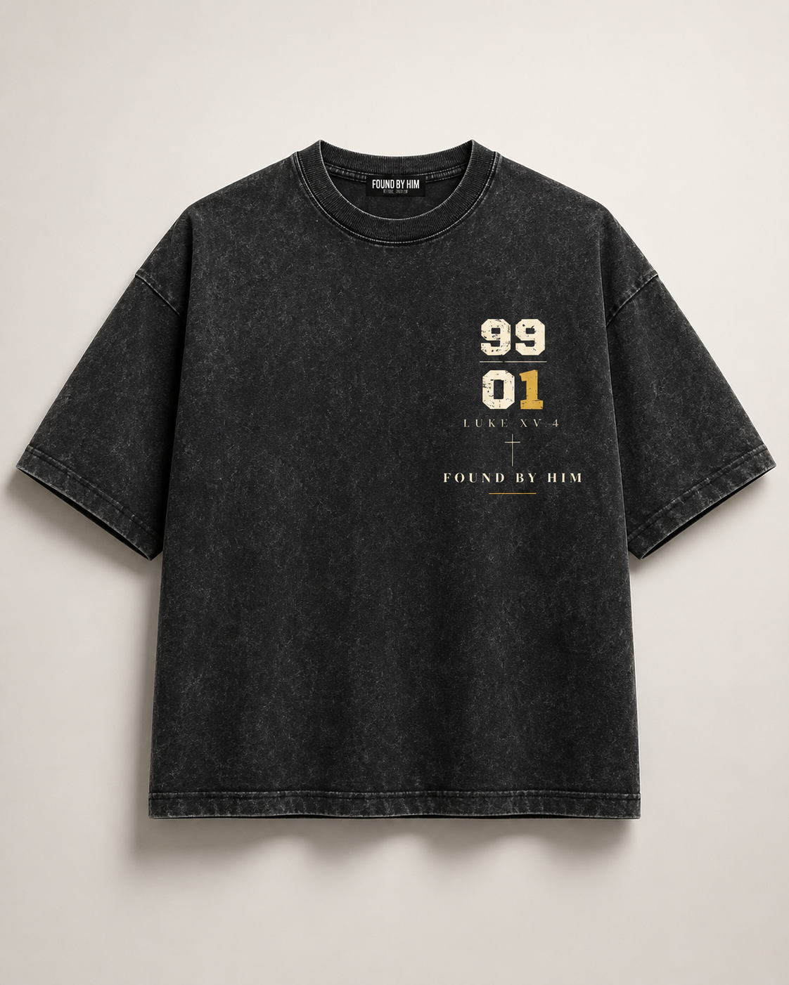THE ONE - Snow Washed Oversized Tee