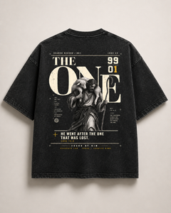 THE ONE - Snow Washed Oversized Tee