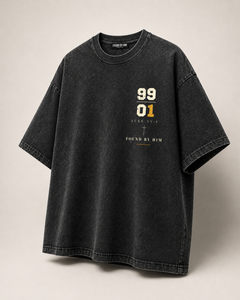 THE ONE - Snow Washed Oversized Tee