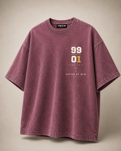 THE ONE - Snow Washed Oversized Tee