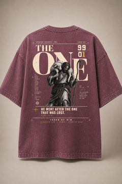 THE ONE - Snow Washed Oversized Tee
