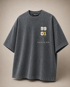 THE ONE - Snow Washed Oversized Tee