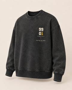 THE ONE - Mineral Wash Oversized Sweater