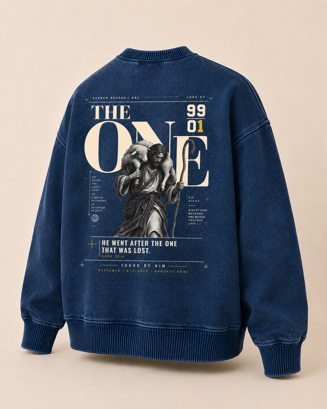 THE ONE - Mineral Wash Oversized Sweater