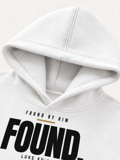 FOUND - Unisex Oversized Color Block Fleece Hoodie