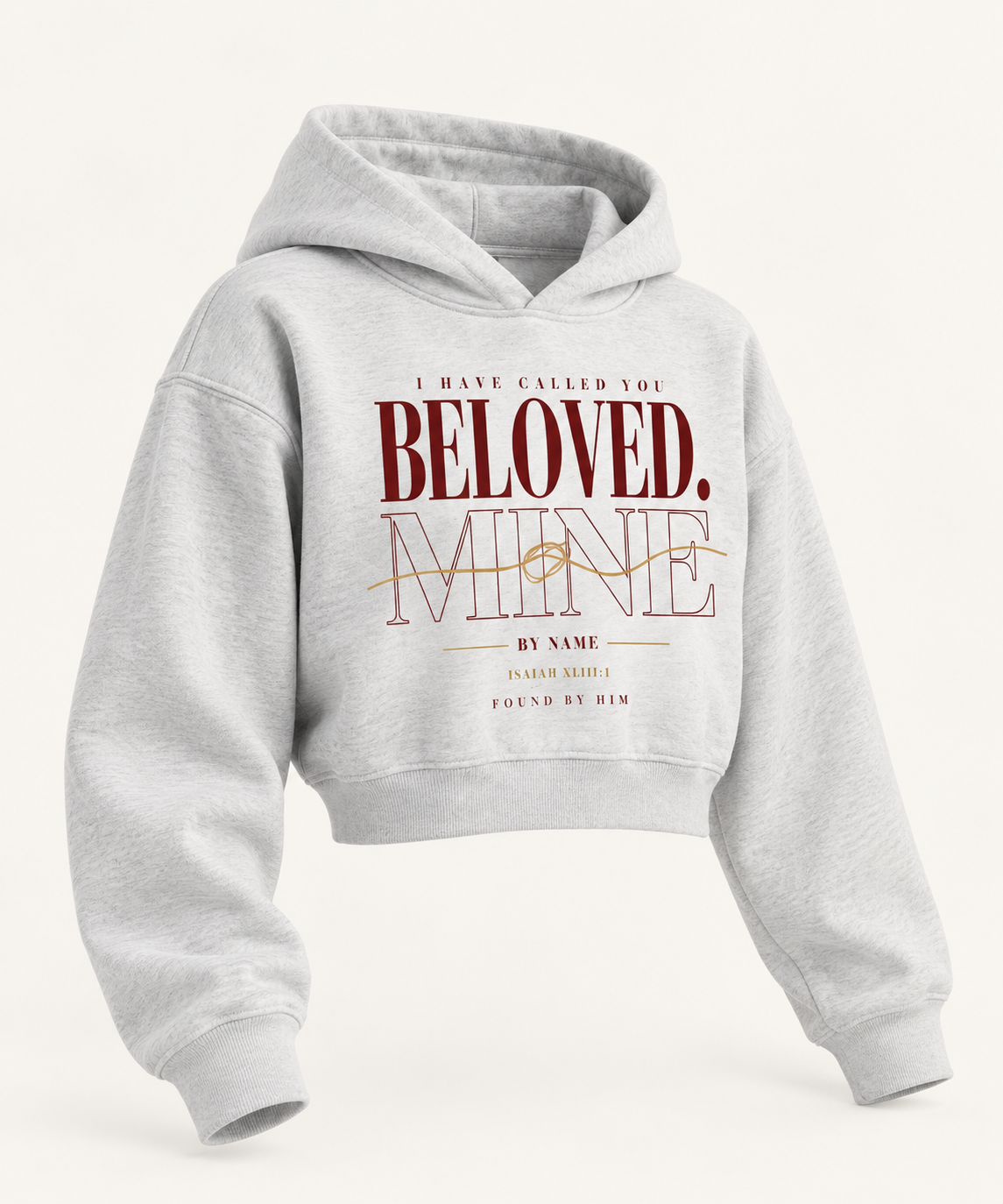 BELOVED - Women Essential Cropped Hoodie