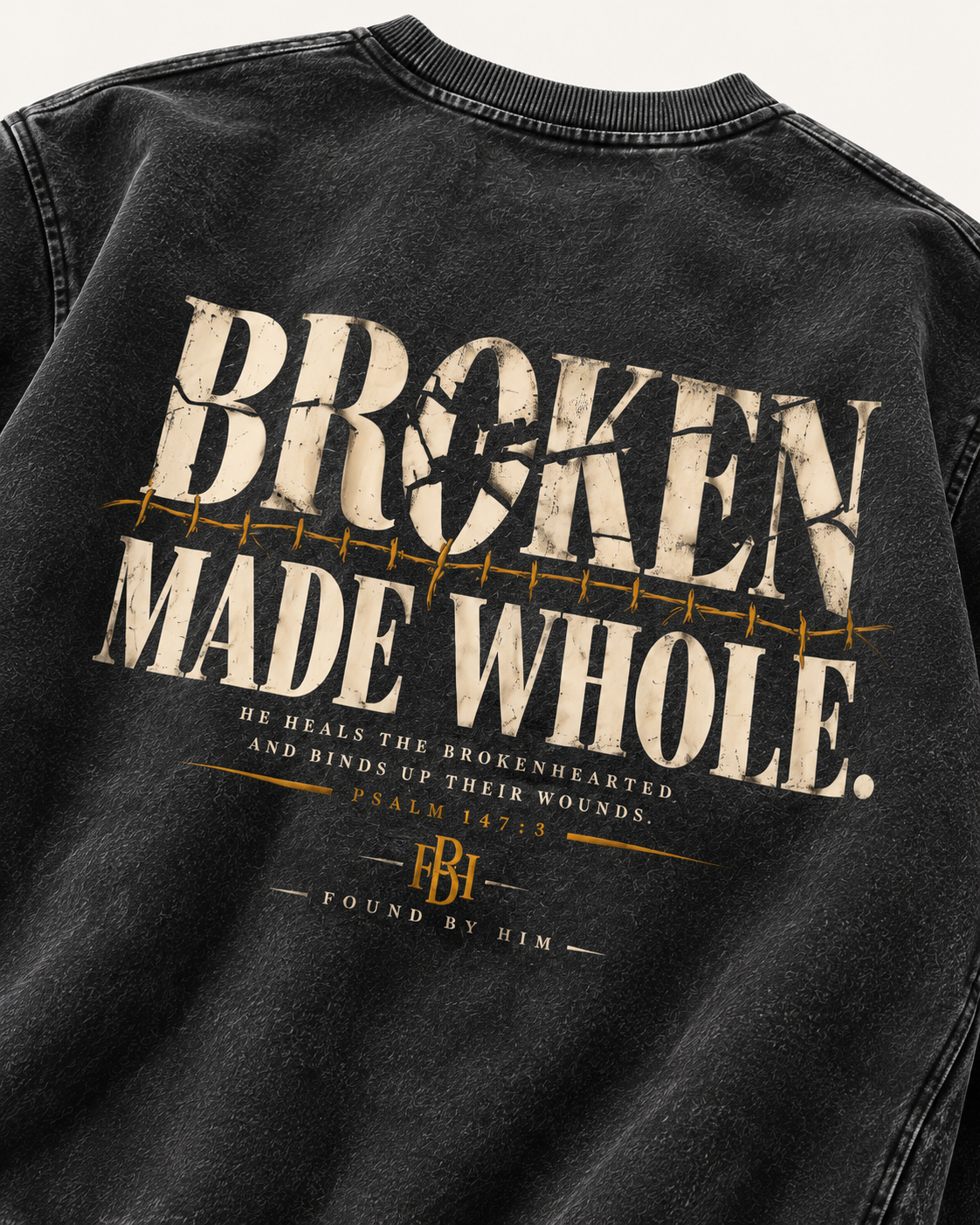 Found By Him garment detail