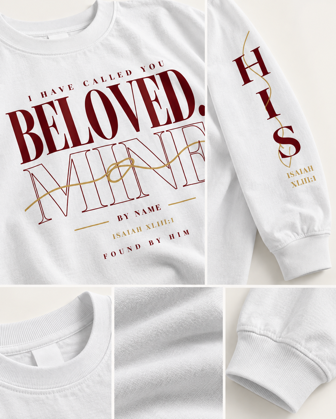 Found By Him garment detail