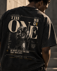 THE ONE - Snow Washed Oversized Tee