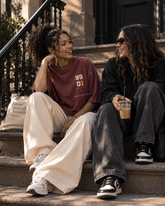 THE ONE - Snow Washed Oversized Tee
