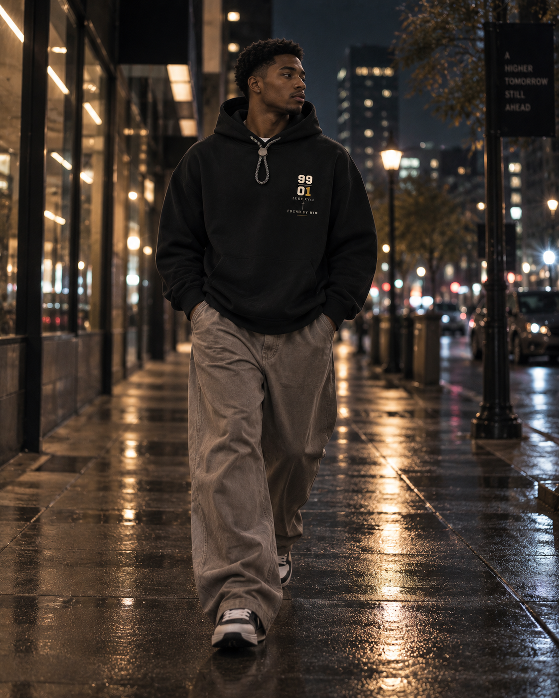 THE ONE - Oversized Fleece Hoodie