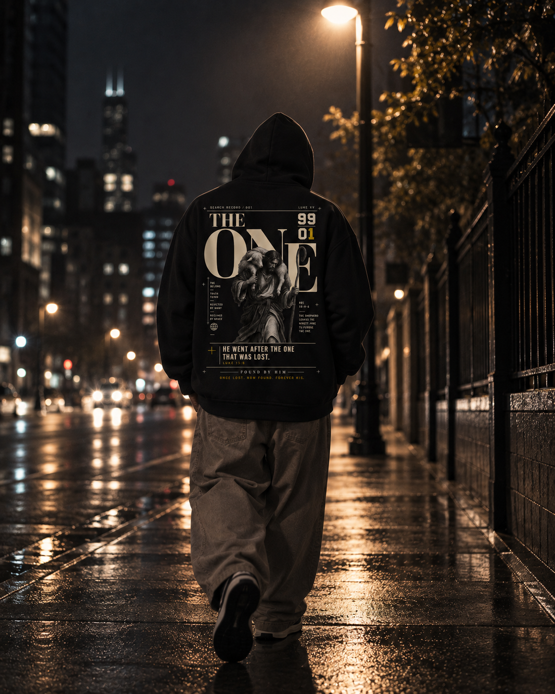 THE ONE - Oversized Fleece Hoodie