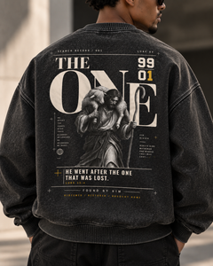 THE ONE - Mineral Wash Oversized Sweater