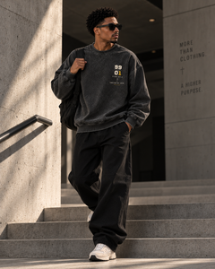 THE ONE - Mineral Wash Oversized Sweater