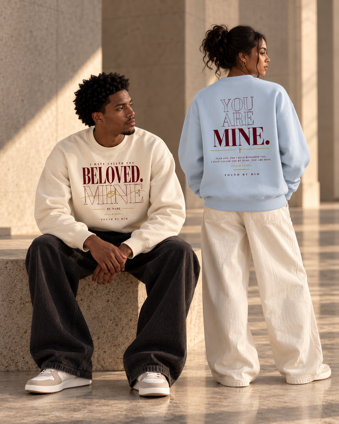 BELOVED - Essential Heavyweight Crewneck Sweatshirt
