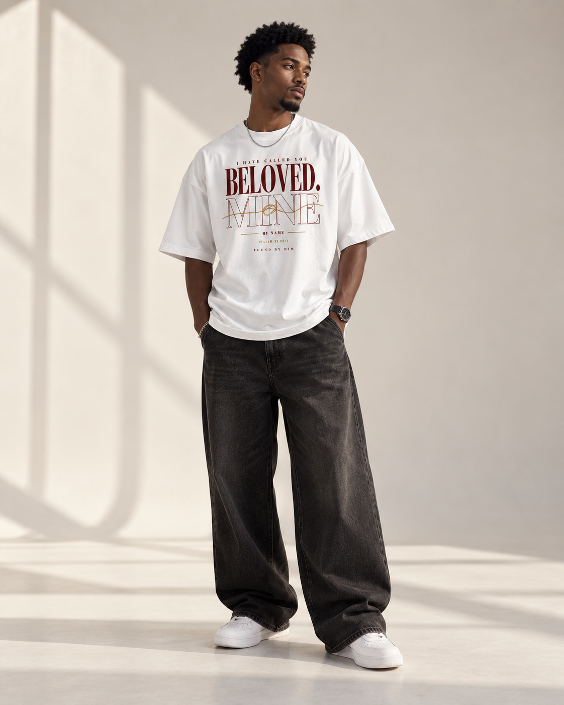 BELOVED - Oversized Drop Shoulder T-Shirt
