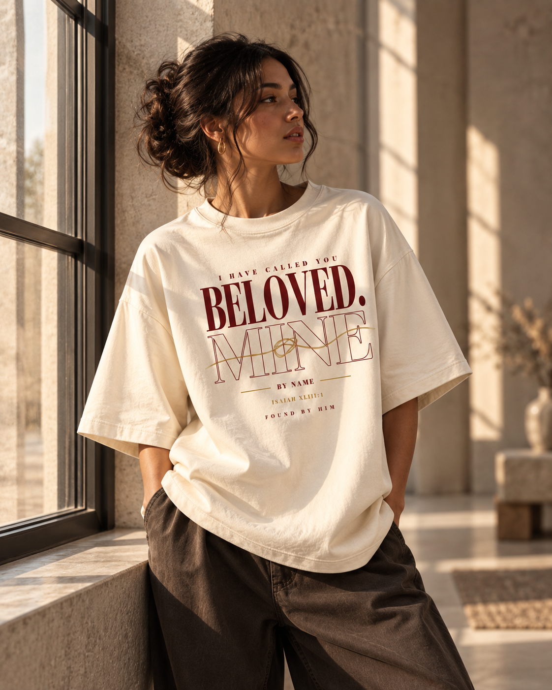 BELOVED - Oversized Drop Shoulder T-Shirt
