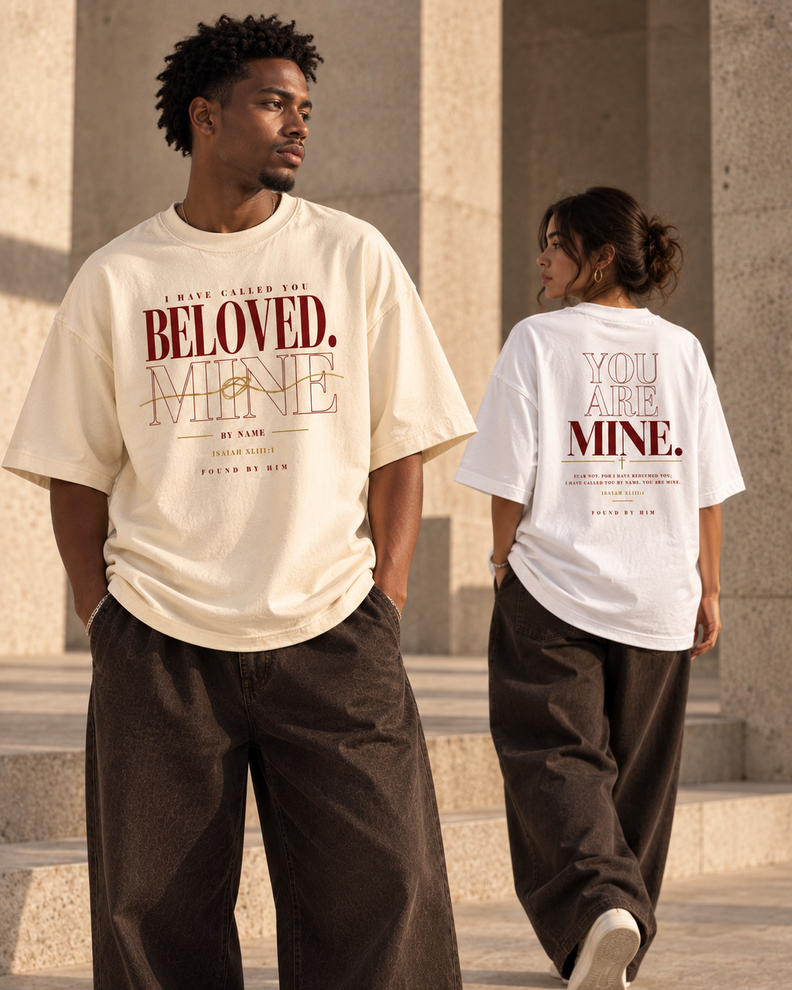 BELOVED - Oversized Drop Shoulder T-Shirt