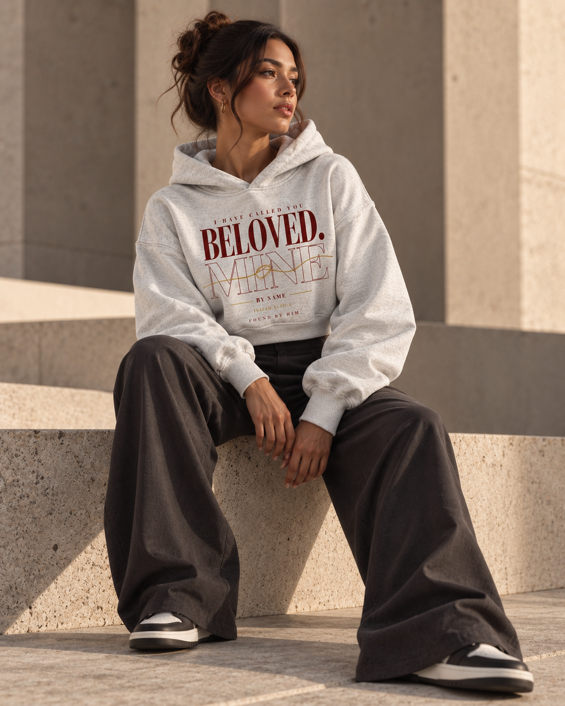 BELOVED - Women Essential Cropped Hoodie
