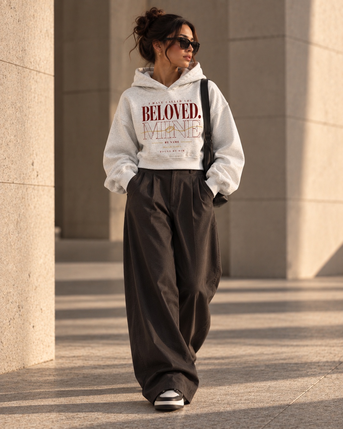 BELOVED - Women Essential Cropped Hoodie