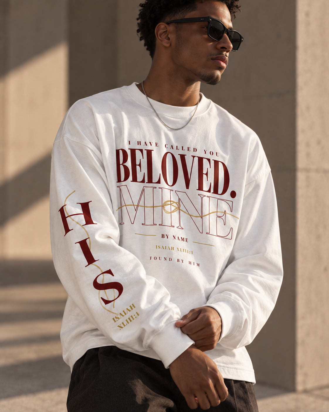 BELOVED - Oversized Unisex Long Sleeve T-Shirt
