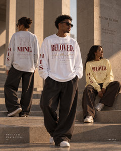 BELOVED - Oversized Unisex Long Sleeve T-Shirt