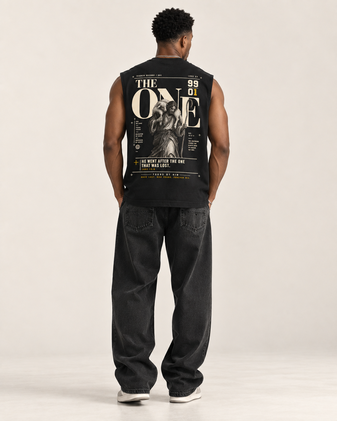 THE ONE - Men's Sleeveless Cotton Tank Top