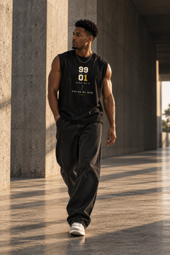 THE ONE - Men's Sleeveless Cotton Tank Top