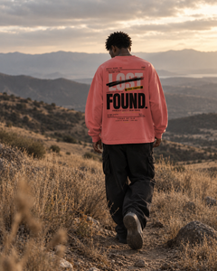 FOUND - Oversized Unisex Long Sleeve T-Shirt