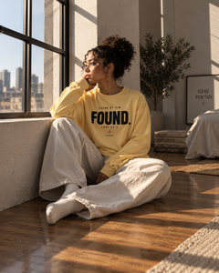 FOUND - Oversized Unisex Long Sleeve T-Shirt