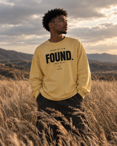 FOUND - Oversized Unisex Long Sleeve T-Shirt