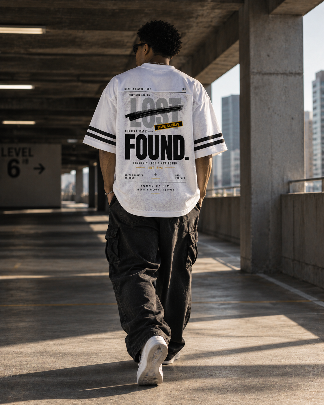 FOUND - Taped Mesh Tee