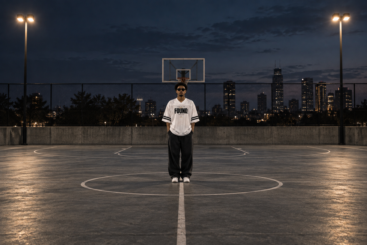 FOUND - Taped Mesh Tee