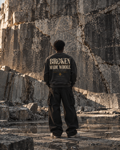MADE WHOLE - Snow Wash Oversized Crewneck Sweatshirt