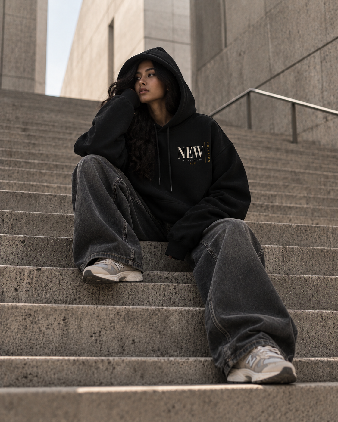 NEW CREATION - Essential Oversized Hoodie