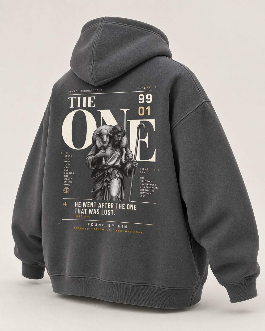THE ONE - Oversized Fleece Hoodie
