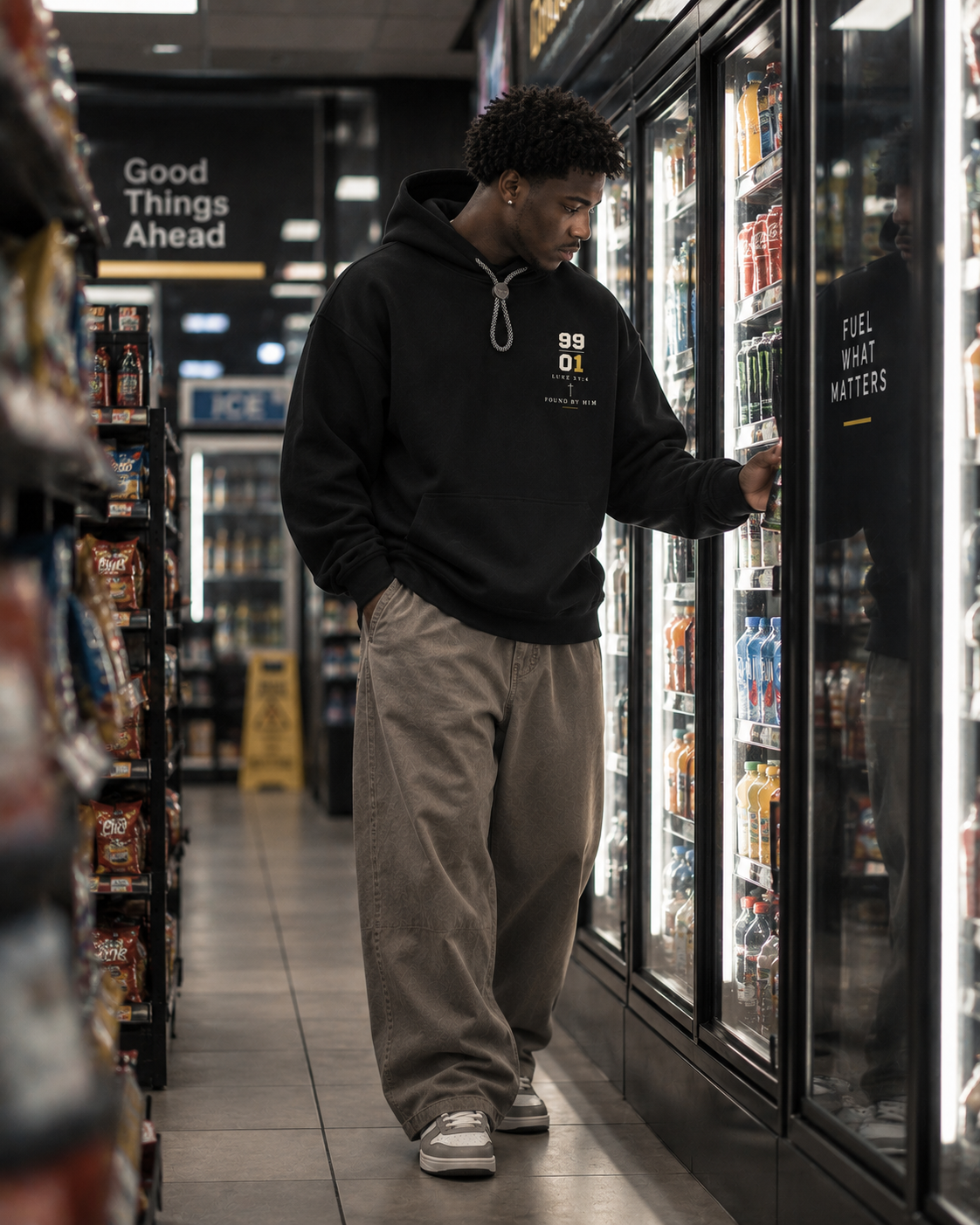 THE ONE - Oversized Fleece Hoodie