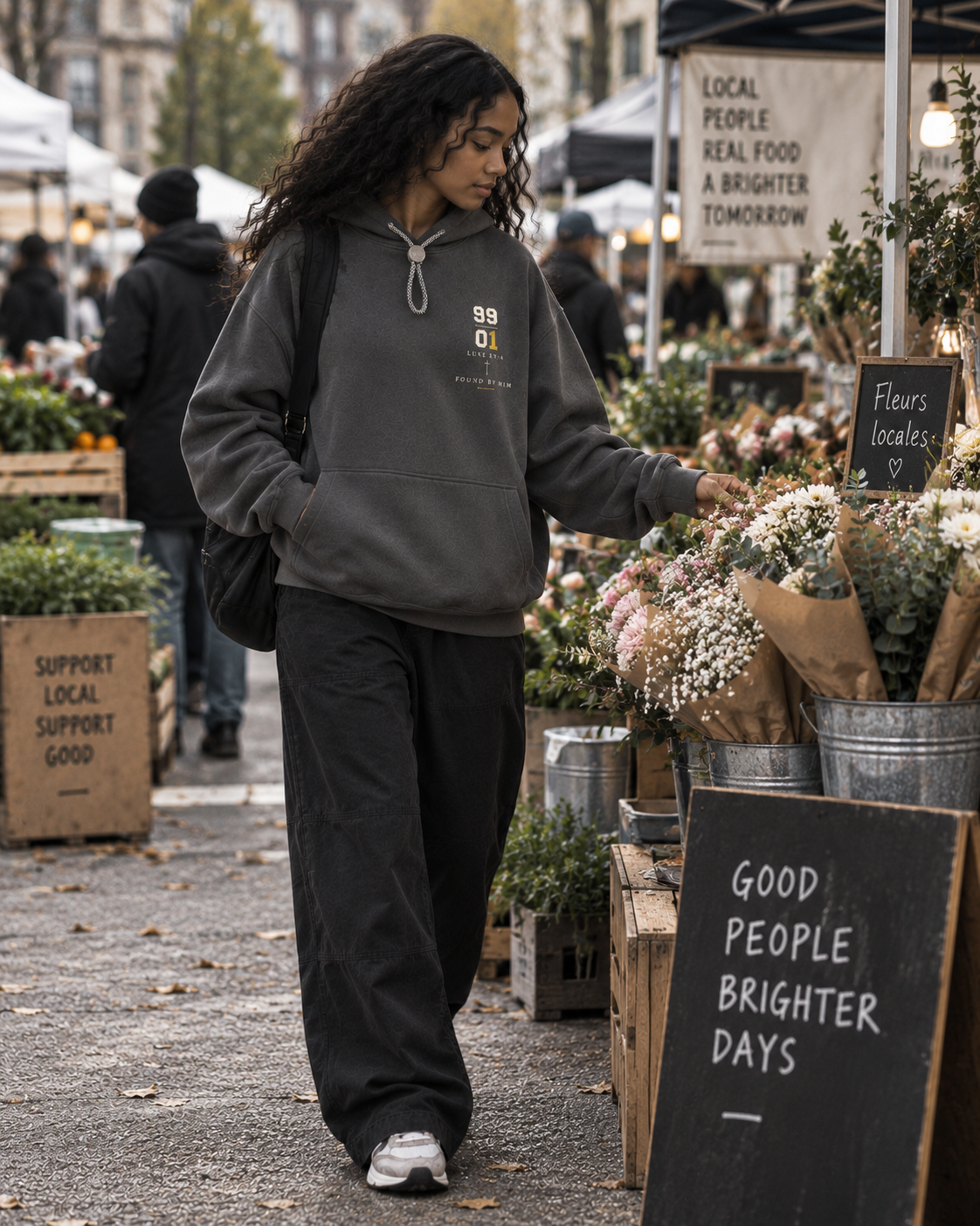 THE ONE - Oversized Fleece Hoodie