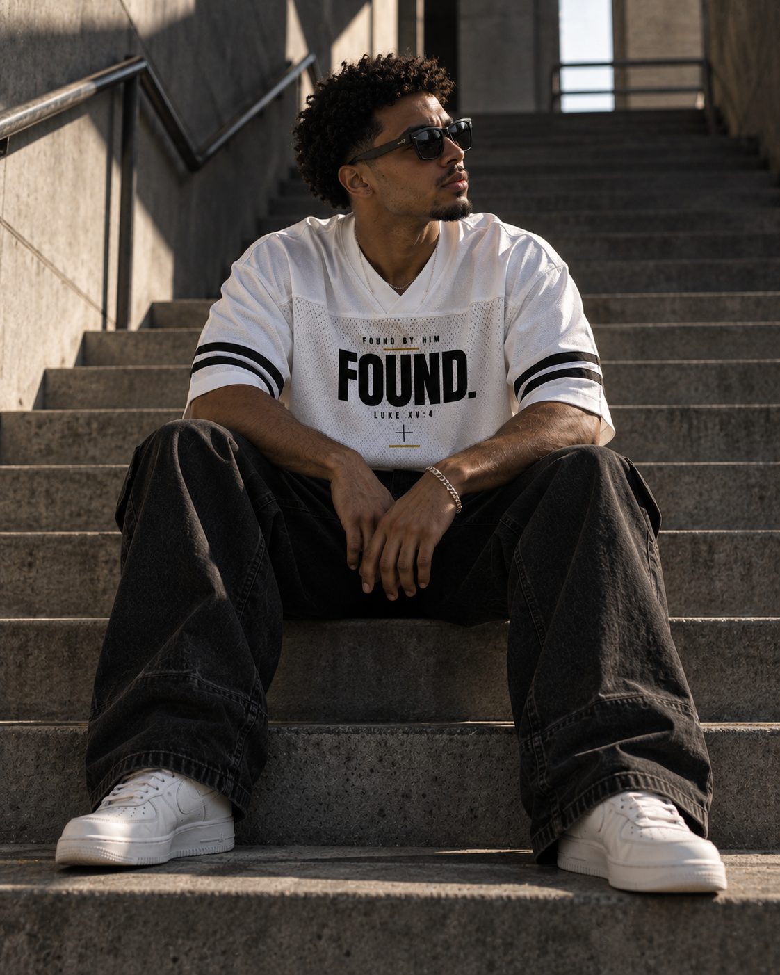 FOUND - Taped Mesh Tee