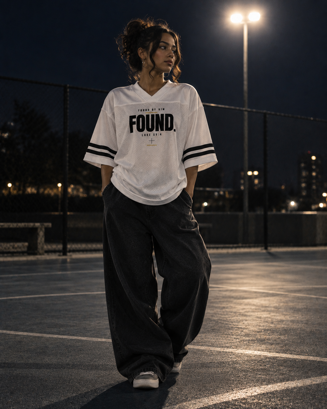 FOUND - Taped Mesh Tee